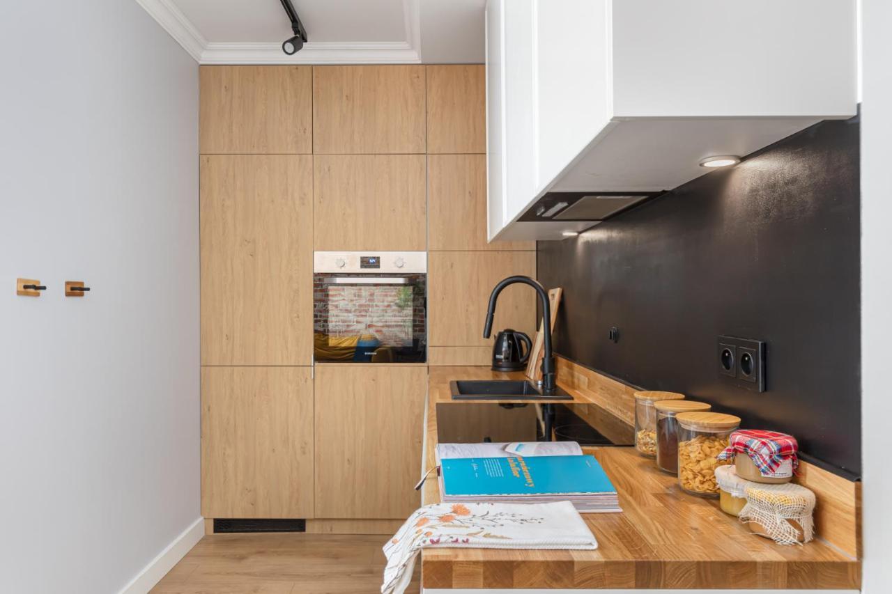 Stylowy Apartament Z Pieknym Widokiem Na Miasto Varšava Exteriér fotografie