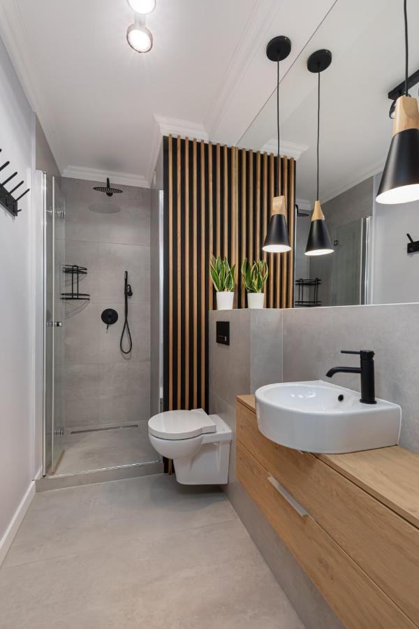 Stylowy Apartament Z Pieknym Widokiem Na Miasto Varšava Exteriér fotografie