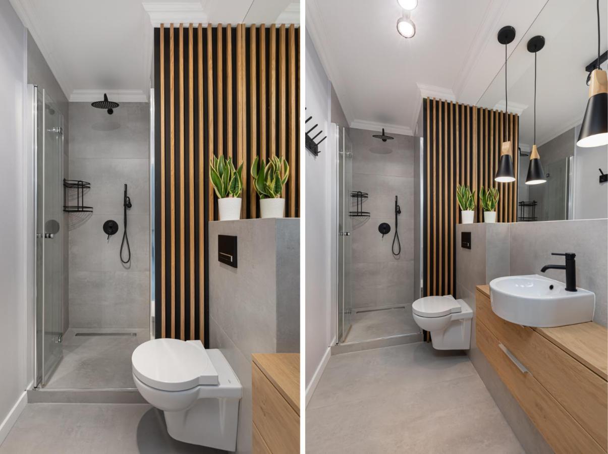 Stylowy Apartament Z Pieknym Widokiem Na Miasto Varšava Exteriér fotografie
